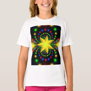 Christmas Star Fractal Design-29440 T-Shirt