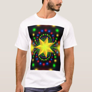 Christmas Star Fractal Design-29440 T-Shirt