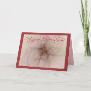CHRISTMAS STAR ~ Happy Holidays Holiday Card