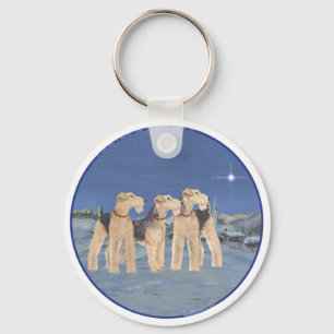 Christmas Star Key Ring