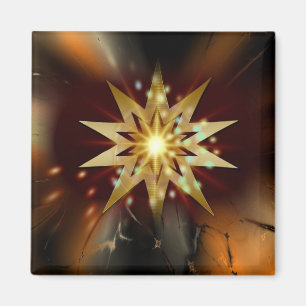 Christmas star magnet