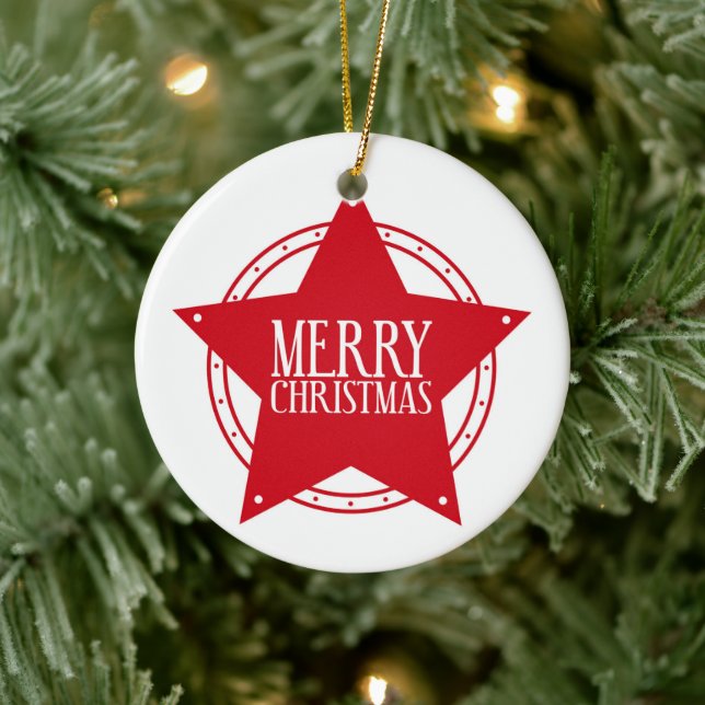 Christmas Star Ornament (Tree)