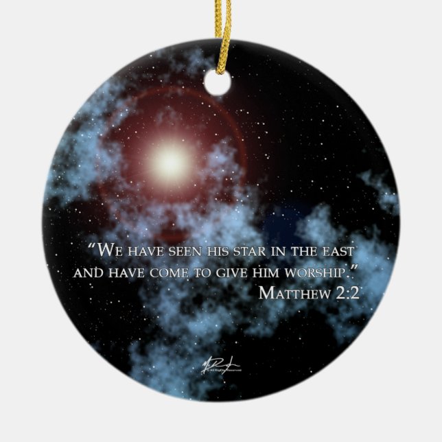 Christmas Star Ornament (Front)