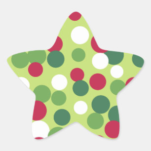 Christmas Star Stickers