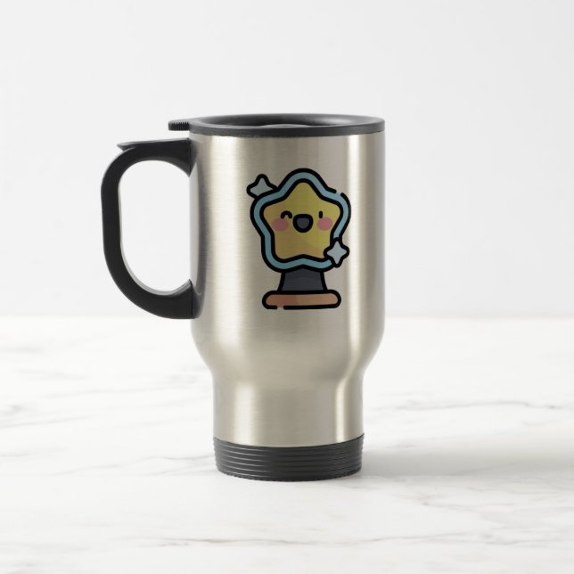 christmas star travel mug (Left)