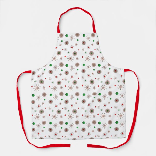 Christmas Starburst Apron (Front)