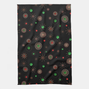 Christmas Starburst Tea Towel