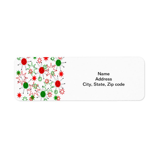 Christmas Starbursts (Front)