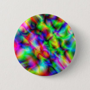 Christmas Stars 6 Cm Round Badge