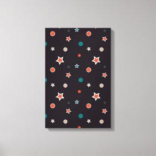 Christmas Stars Canvas Print