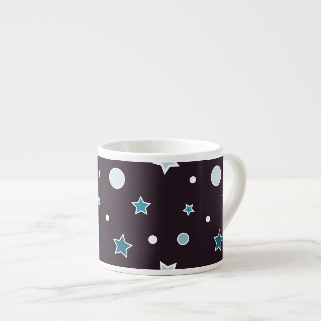Christmas Stars Espresso Cup (Front Right)