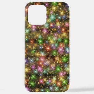 Christmas-stars-lights-glow-advent iPhone 12 Pro Max Case