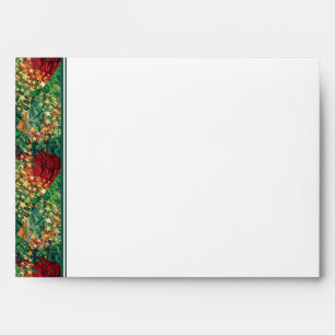 CHRISTMAS STARS Retro Personalised Business Family Envelope