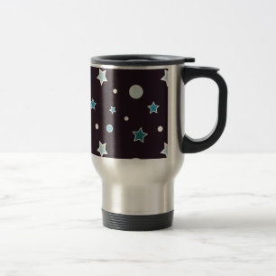 Christmas Stars Travel Mug