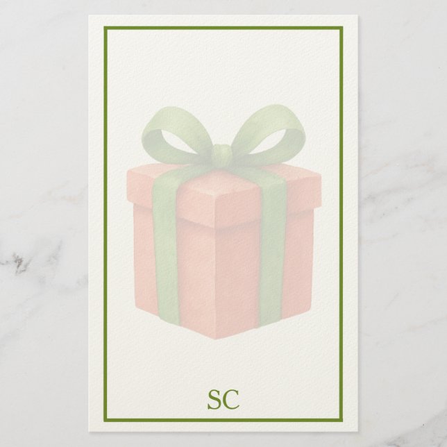 Christmas Stationary Stationery (Front)