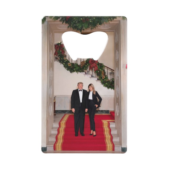 Christmas steps President Donald Trump & Melania (Front)