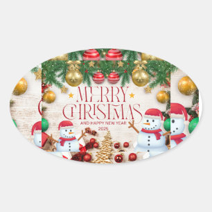 Christmas sticker 