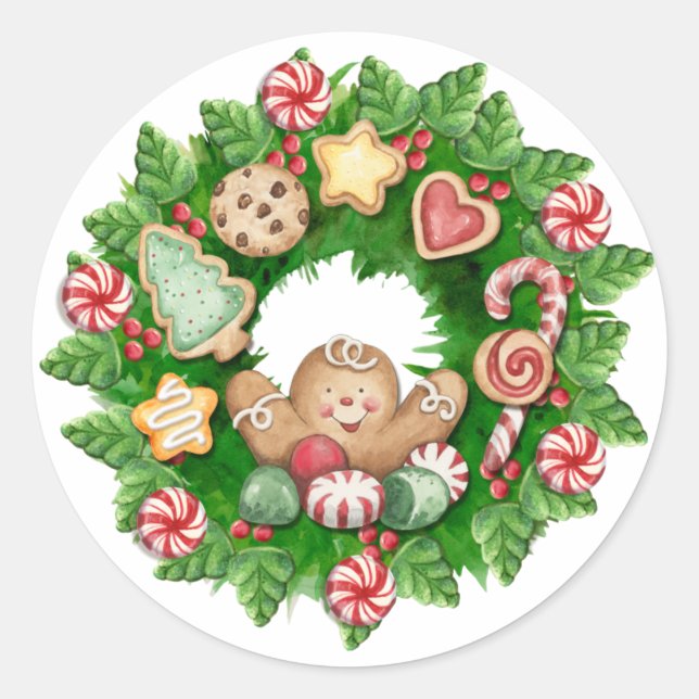 Christmas Sticker (Front)