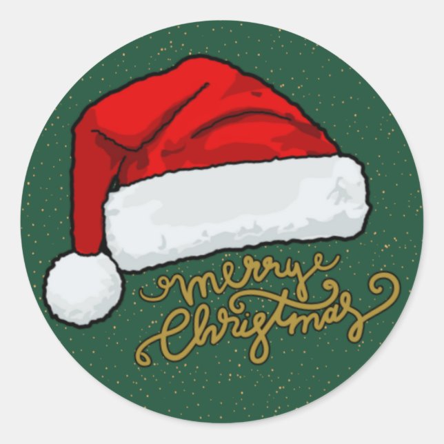 Christmas Sticker  (Front)