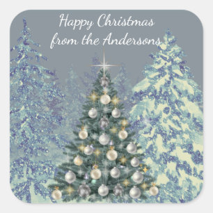 Christmas Sticker for Gift Wrapping with Style 