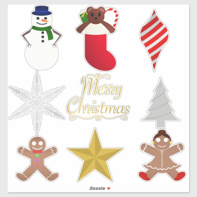 Christmas Sticker Sheet (Sheet)