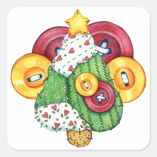 Christmas Sticker - SRF (Front)