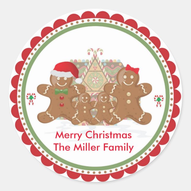 Christmas Stickers (Front)
