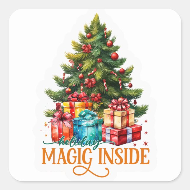 Christmas  Stickers (Front)