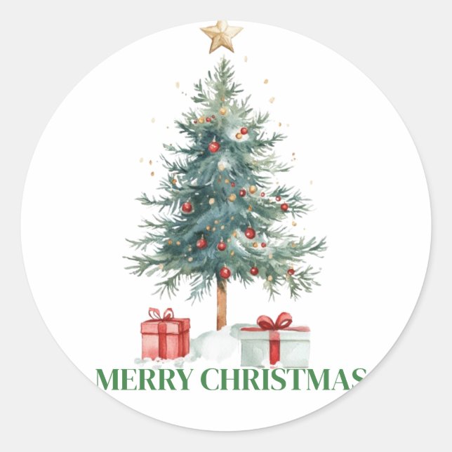 Christmas stickers (Front)