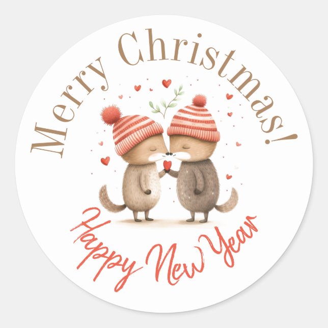 Christmas stickers (Front)