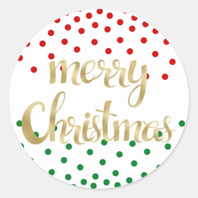 Christmas stickers (Front)