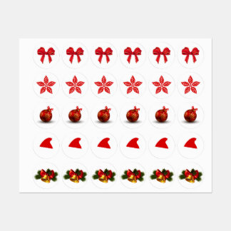 Christmas stickers