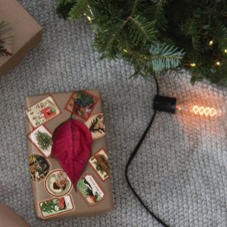 Christmas Stickers Scrapbooking Journal Planner