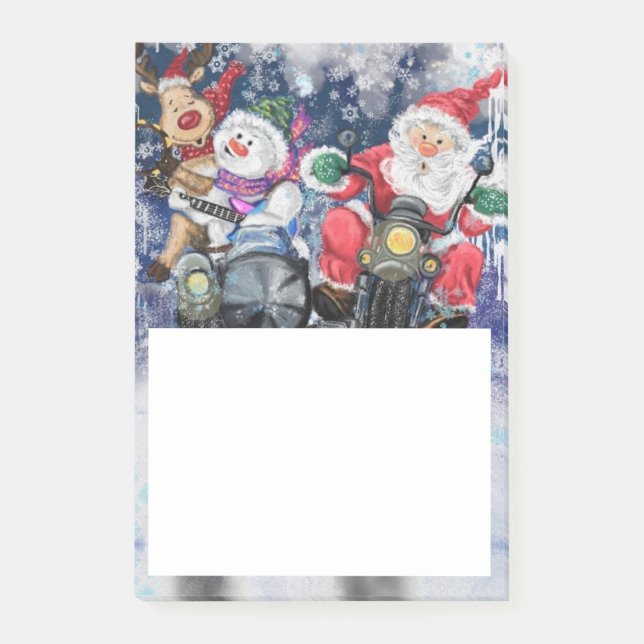 Christmas Sticky Notes Happy Christmas Friends (Front)