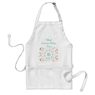 Christmas Stitches Standard Apron