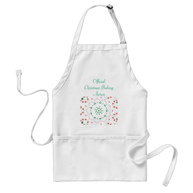 Christmas Stitches Standard Apron (Front)