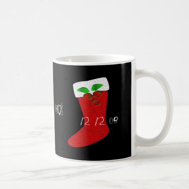 Christmas Stocking Coffee Mug (Right)