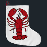 Christmas stocking Cute Lobster Nautical beach<br><div class="desc">Style, Individualise & Personalise almost anything that comes mind. Customise your whole world With A Wide Variety of Unique Zazzle Products to Choose from. Find Or Create those one-of-a-kind gifts you just cant find anywhere else. Merchandising in Unique Customisable Apparel & Unique Home Decor and much more. Inspired by the...</div>