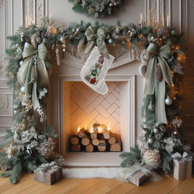 Christmas Stocking Gingerbread houses (Creator Uploaded)