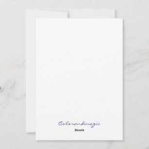Christmas stocking holiday card