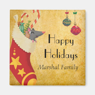 Christmas Stocking Magnet