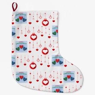 Christmas Stocking, Merry Christmas Large Christmas Stocking