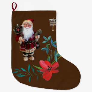 Christmas Stocking, Merry Christmas Large Christmas Stocking