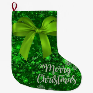 Christmas Stocking, Merry Christmas Large Christmas Stocking