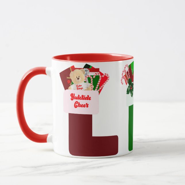 Christmas Stocking Mug (Left)