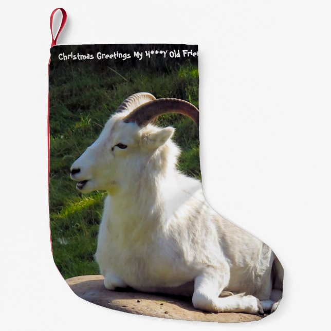 Christmas Stocking My Honey Old Friend (Front)