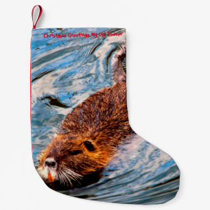 Christmas Stocking My Old Beaver