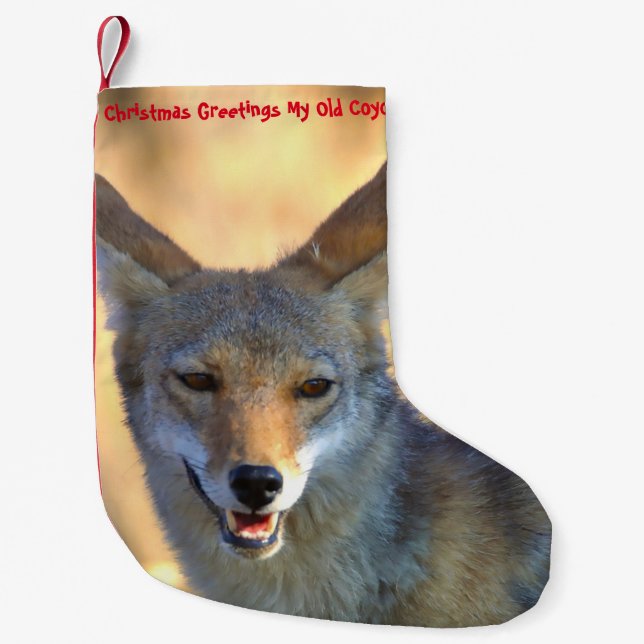 Christmas Stocking My old Coyote (Front)