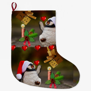 Christmas Stocking,  Penguin Large Christmas Stocking