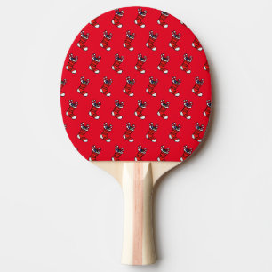 Christmas stocking ping pong paddle